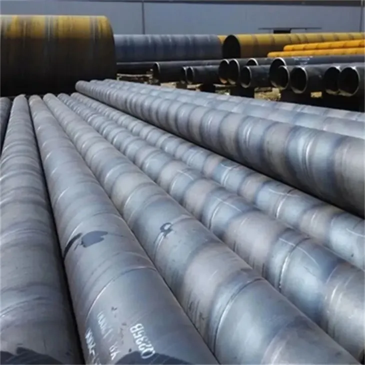 A53 kolsvört spíralsoðið stálrör