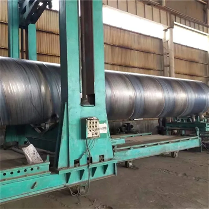 ASTM A106 Gráða B kolefnisstálpípa spíralsoðið