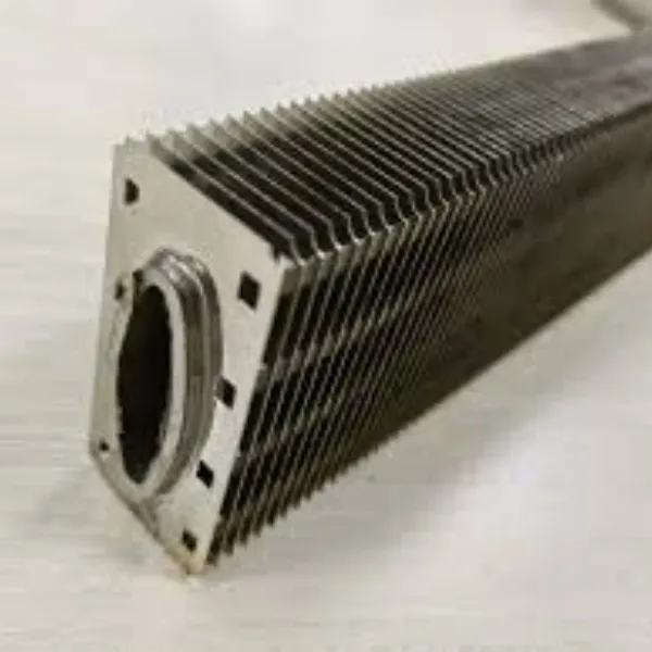 Sporöskjulaga rör með rétthyrndum uggum|Oval Finned Tube