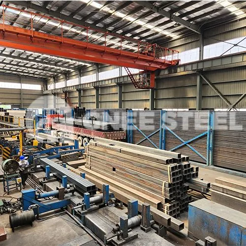 EN 10219 S355J0H rétthyrnd holur hluti