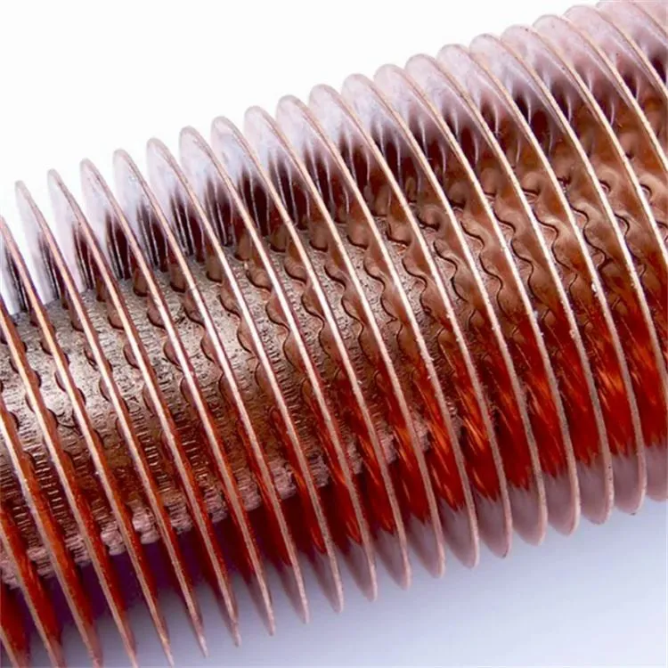 Finnað rör úr kolefnisstáli