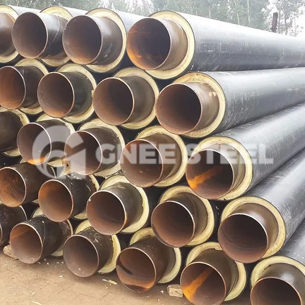 Pólýúretan froðu foreinangruð stálrör