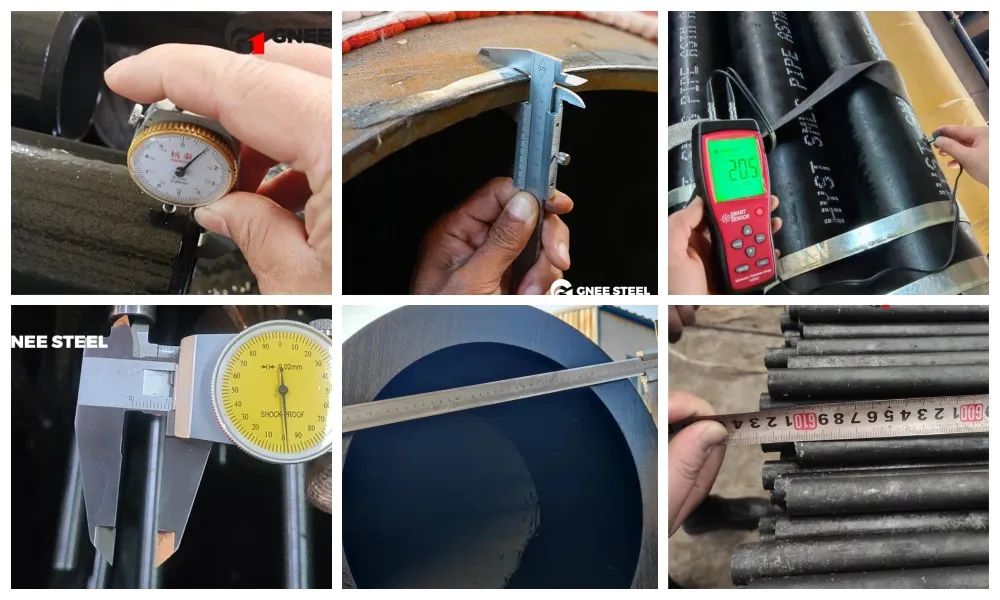 A312 SS pipe inspection A312 SS pipe inspection