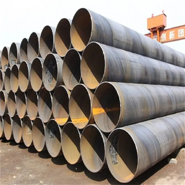 Q345 Kolefnisstálpípa Spiral soðið pípa