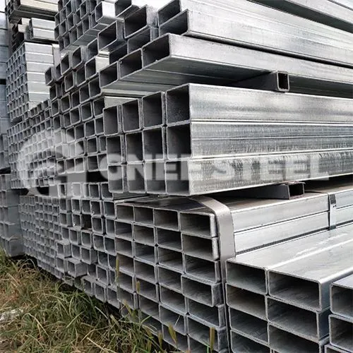 Q460 galvaniseruðu rétthyrnd rör