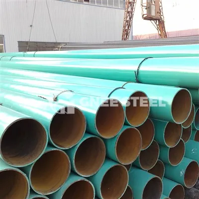 IPN8710 3PE Stærri þvermál ryðvarnarspíral stálpípa